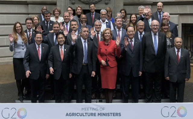 Ministros de Agricultura G20: Futuro alimentario sostenible
